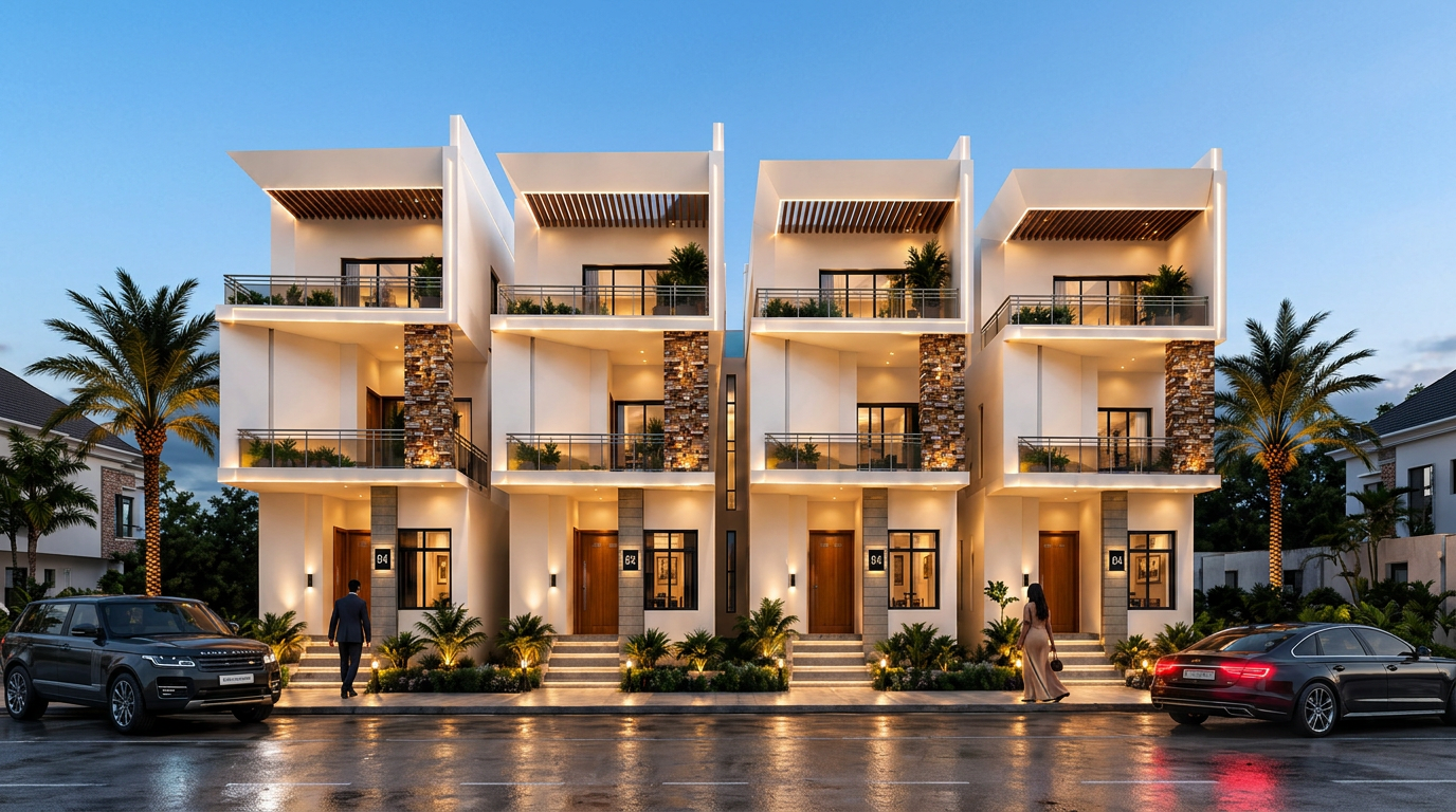 Four modern 4 bedroom terrace homes at D Residence